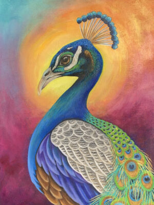 Peacock Painting